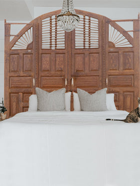 Massive Antique India Doors, Exterior Teak Doors, Folding Carved Doors 110x116